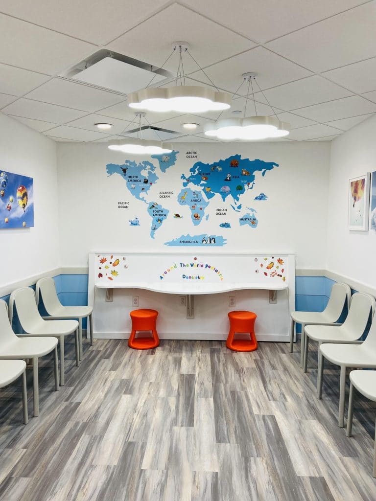 Around The World Pediatric Dentistry Lobby 2