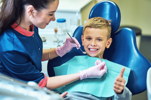 kids teeth cleaning